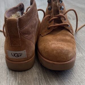UGG Kids Tan Suede Boots